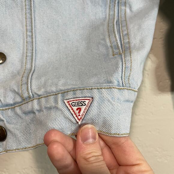 Baby Guess Jean Jacket - Size Large - Picture 3 of 7